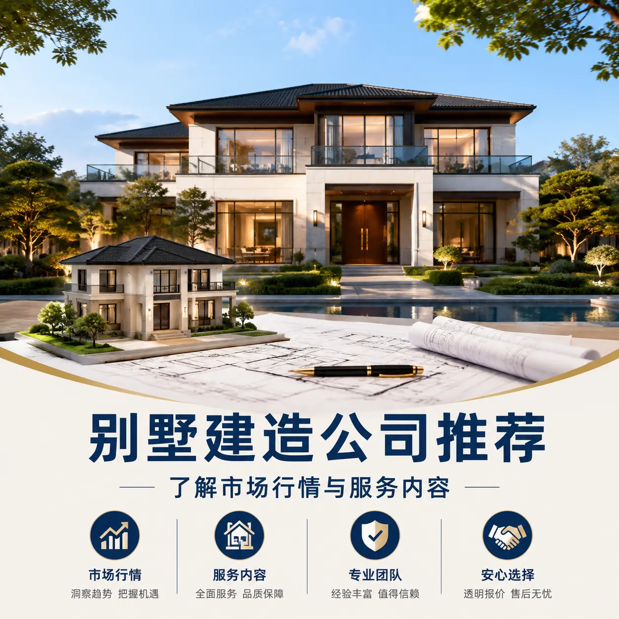 习水 别墅建造公司推荐:了解市场行情与服务内容