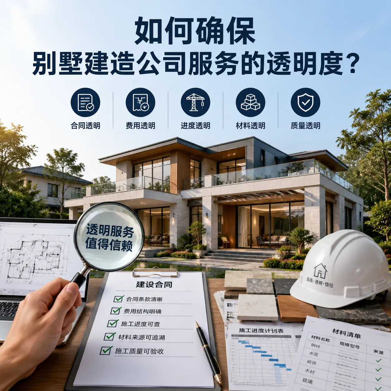 在 习水 如何确保别墅建造公司服务的透明度?