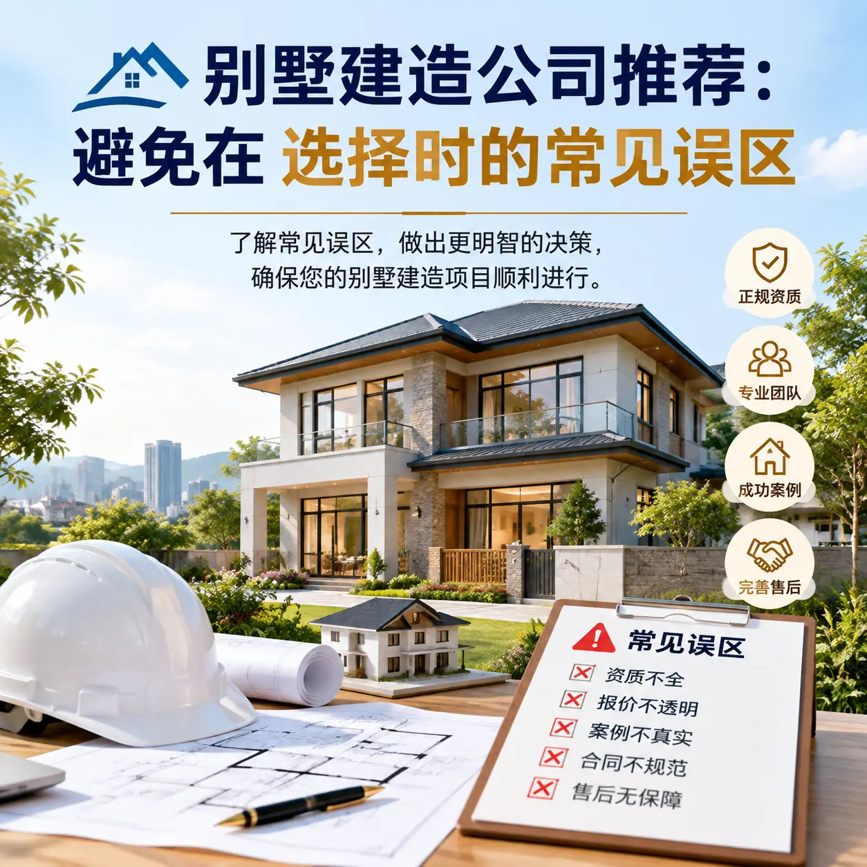别墅建造公司推荐:避免在 习水 选择时的常见误区