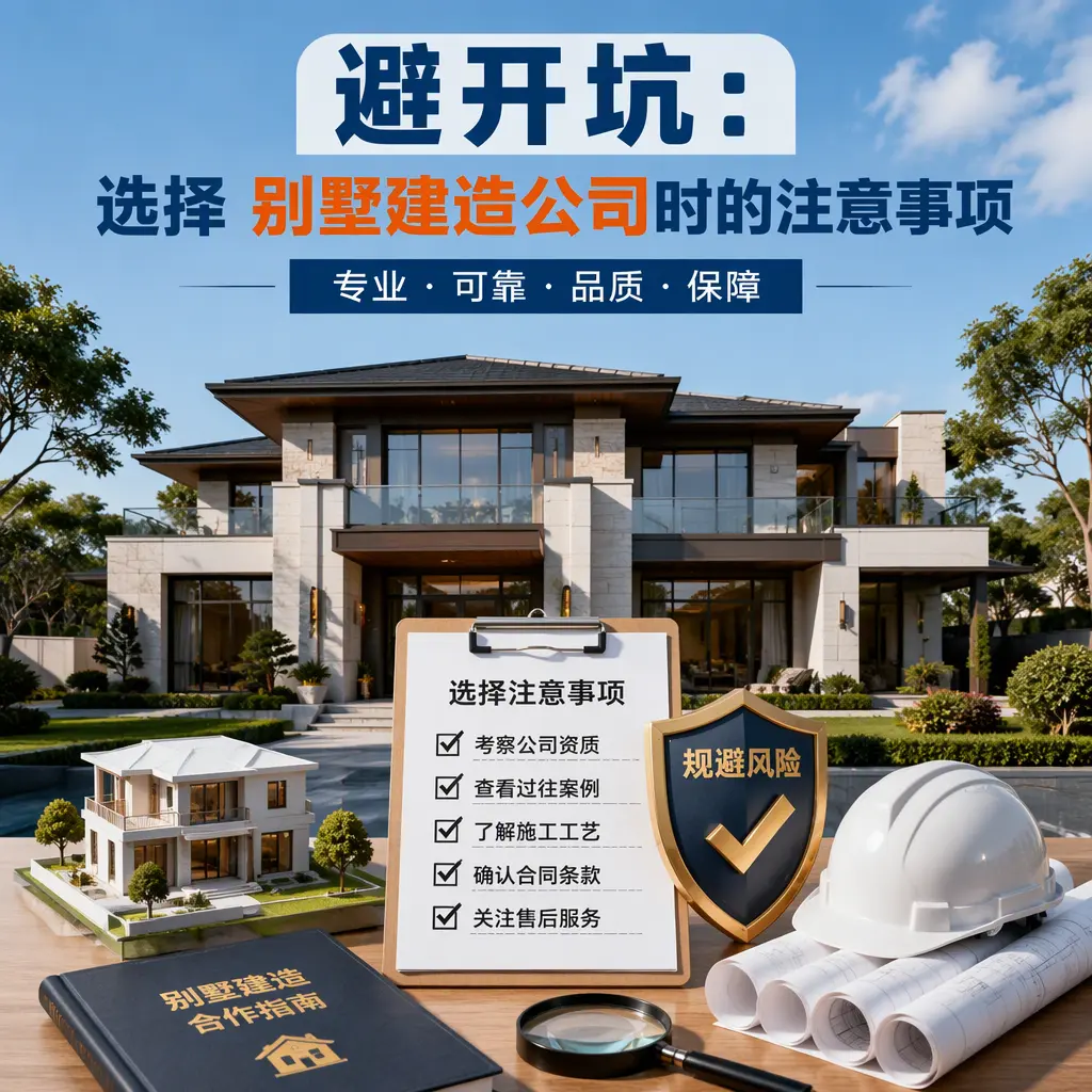 避开坑:选择 习水 别墅建造公司时的注意事项