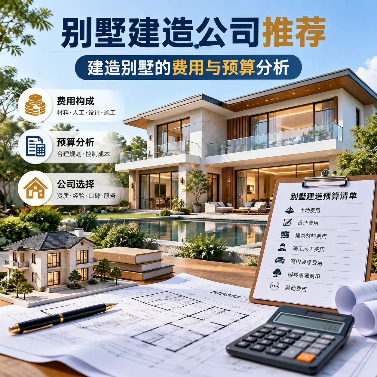 别墅建造公司推荐: 习水 建造别墅的费用与预算分析
