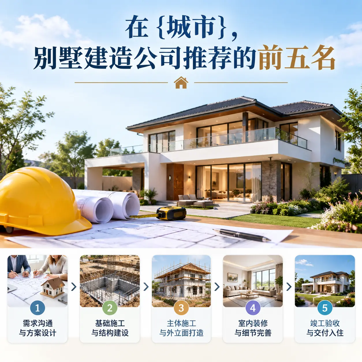 在 习水，别墅建造公司推荐的前五名