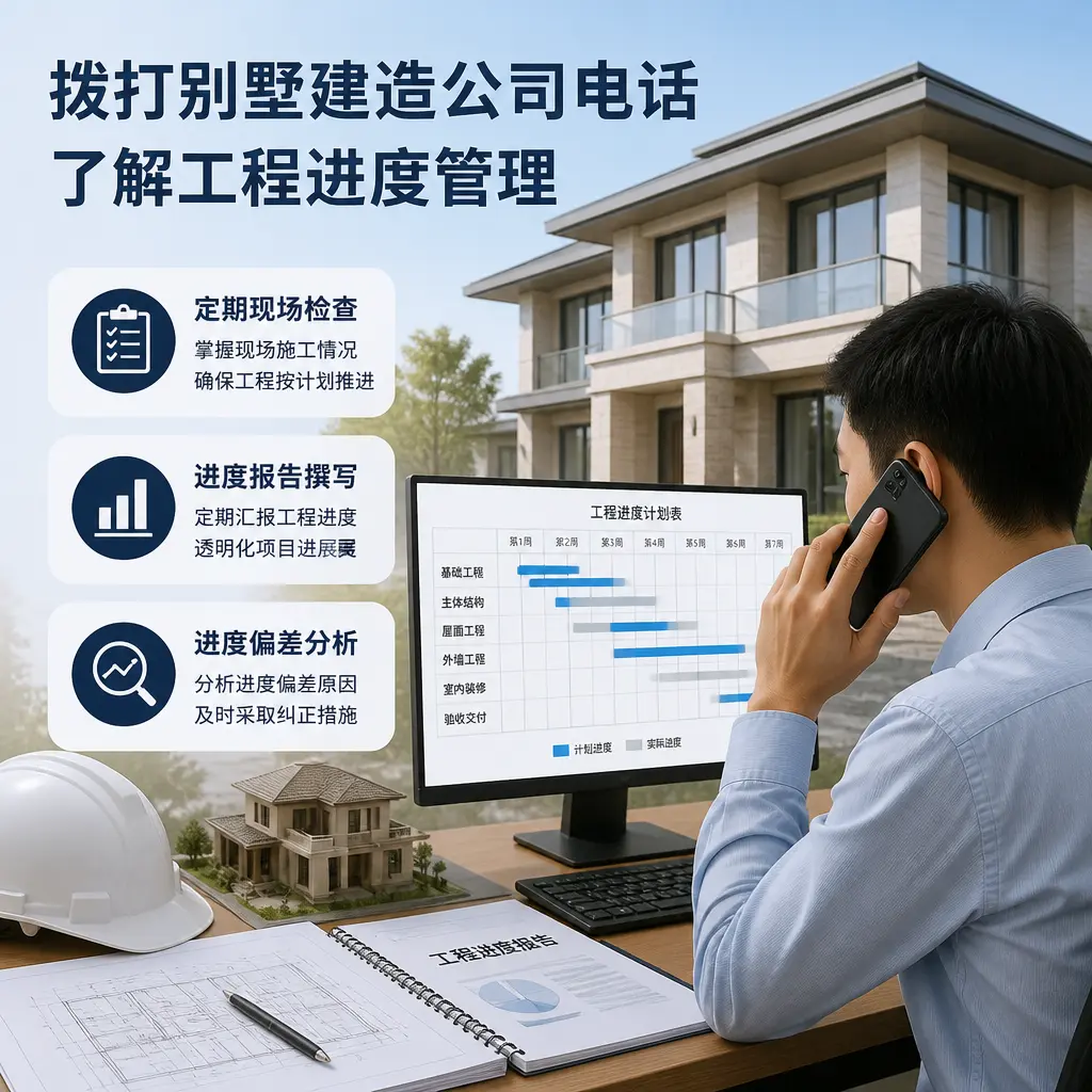 拨打习水别墅建造公司电话,了解工程进度管理