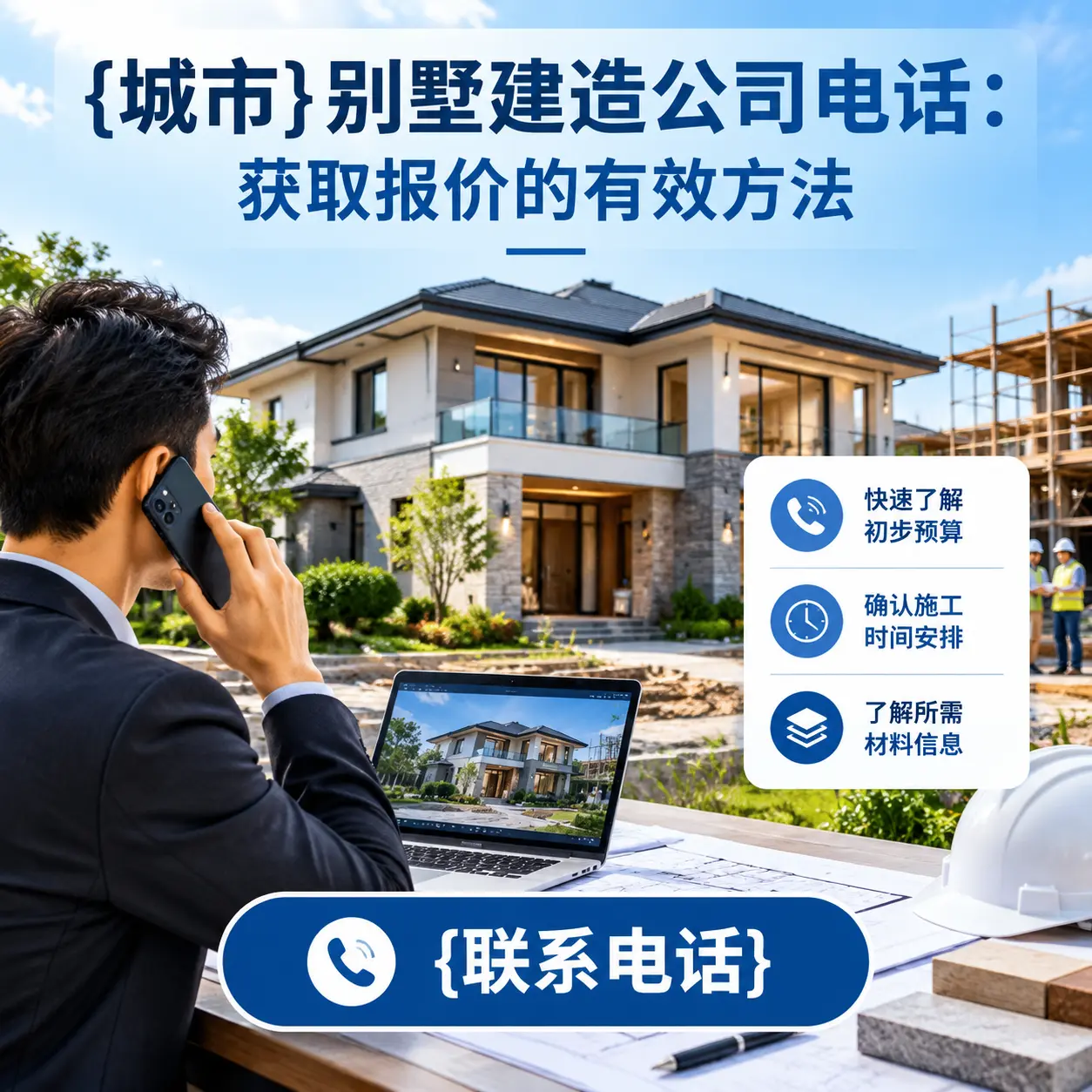 习水别墅建造公司电话:获取报价的有效方法